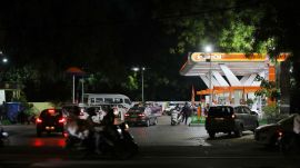 India's first E85 Ethanol petrol pump at Pusa road in New Delhi. Express Photo by Abhinav Saha, 06.07.26