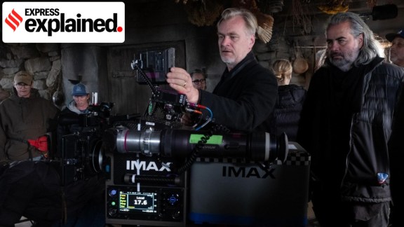 Sir Christopher Nolan shoots 'The Odyssey' on an IMAX camera. (IMDB/ Universal Pictures)