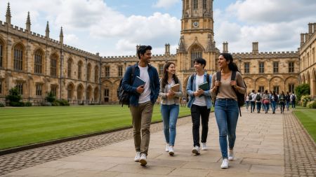 indian students in UK