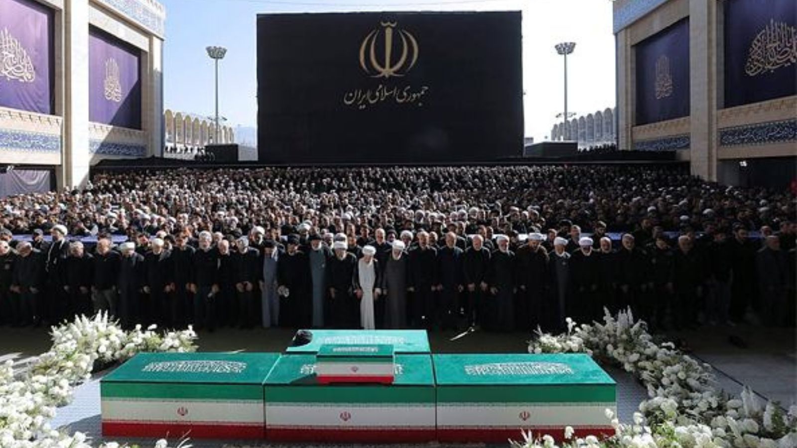 Funeral prayers unite Iran’s leadership, but where is Mojtaba Khamenei?