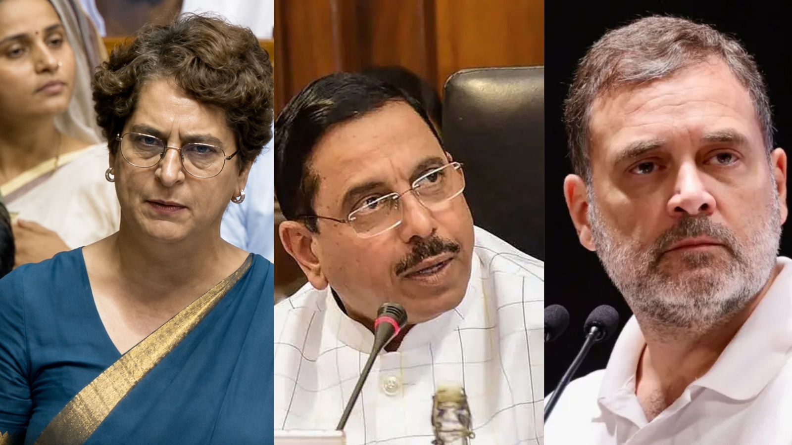 ‘Defender of rapists…filthiest type of man’: The Gandhis vs Pralhad Joshi