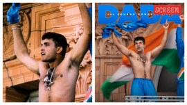 Dada first look: Rajkummar Rao recreates Sourav Ganguly's shirt-swinging moment.