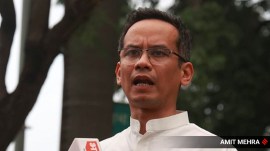 Congress’s Deputy Leader in Lok Sabha Gaurav Gogoi. (Express Photo)