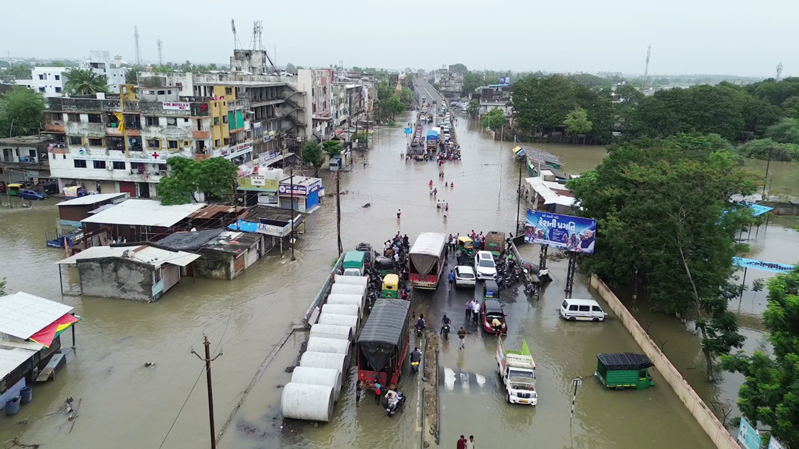 ‘Lost my 2 sons’: 21 dead in Surat floods, police say toll likely to rise