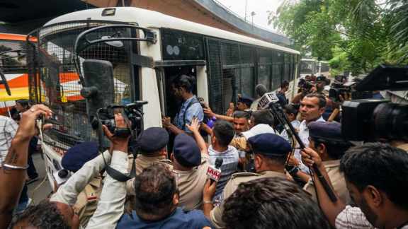 gujarat cjp protest