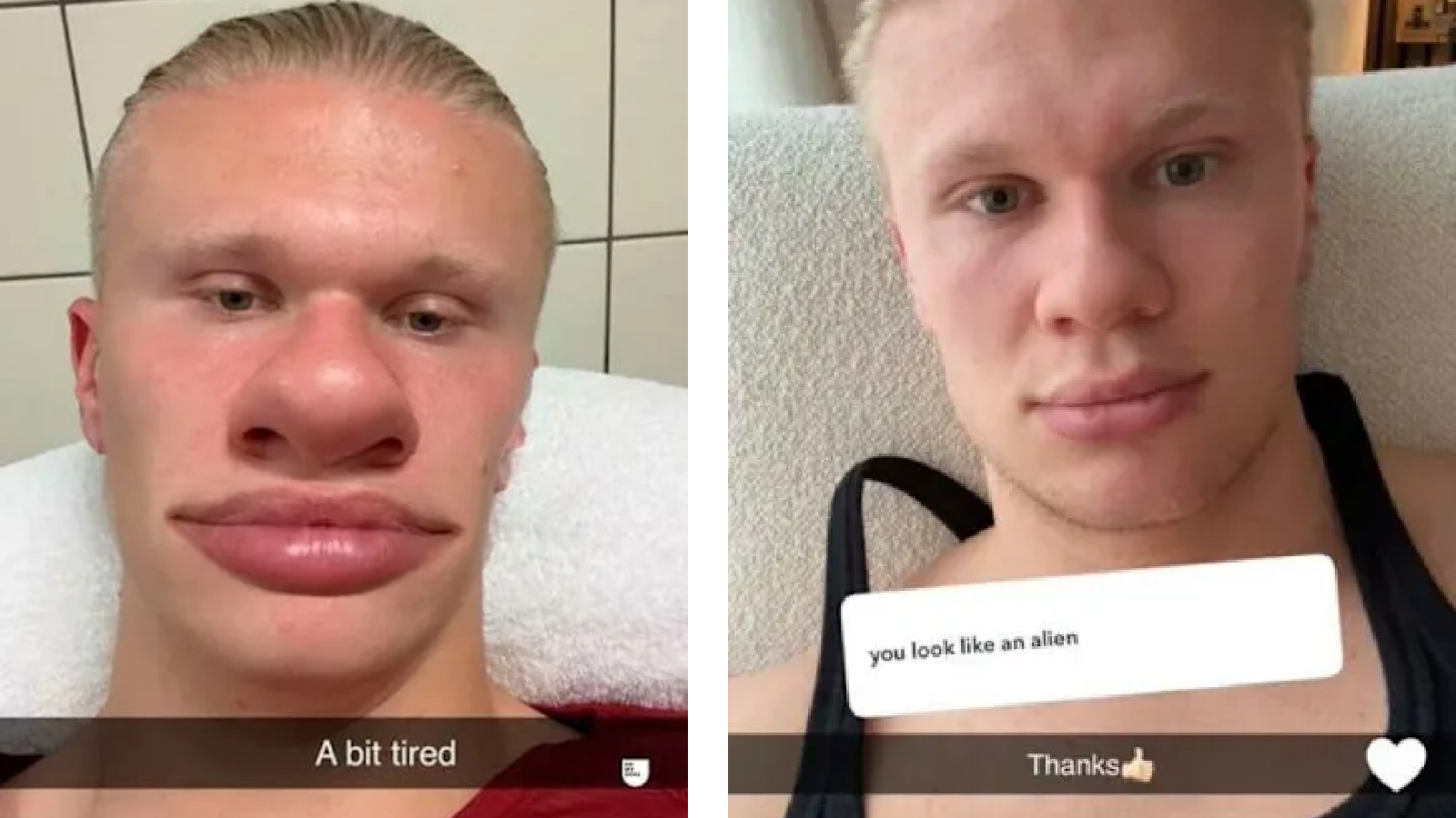 Thanks to his posts on Snapchat, Erling Haaland is a social media phenomenon.