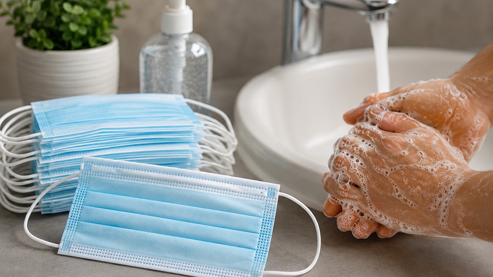 handwash masks 