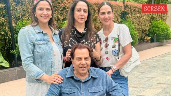 hema malini family