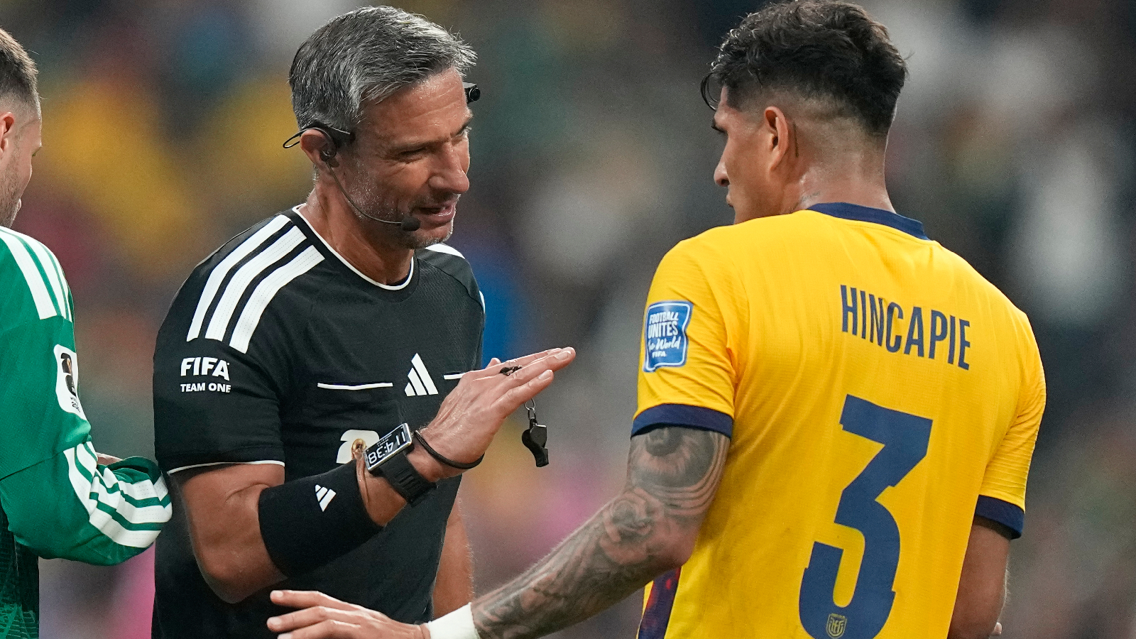 Ecuador’s Hincapie red-carded for covering mouth before World Cup exit in Mexico