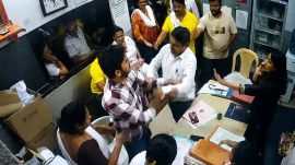 Hospital staff in Thane said the incident left several employees shaken, with some breaking down in tears. (Special arrangement photo, Image enhanced using AI)