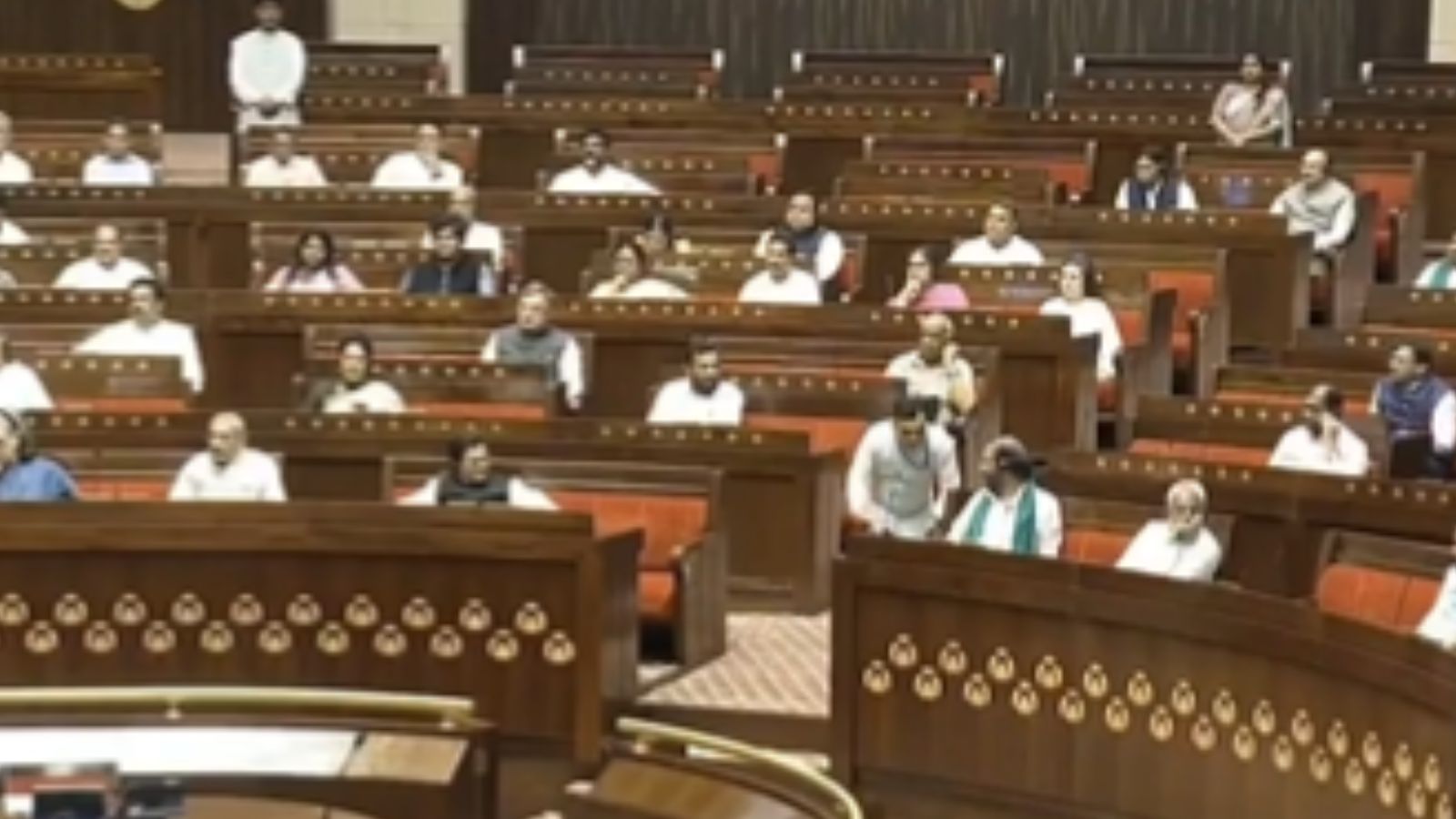 Parliament Live Updates: Parliament adjourned 3rd time as Opposition protests exam leaks, Ayodhya row