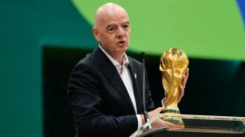 FIFA added that each of its 211 member associations (MAs) would be given the chance to take a one-off stake of 20 million dollars in the FFE. (AP Photo)