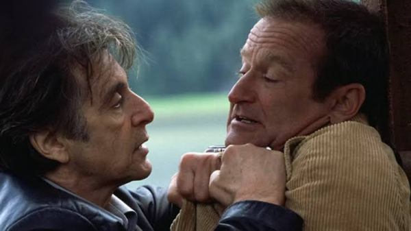 Al Pacino and Robin Williams in Insomnia.