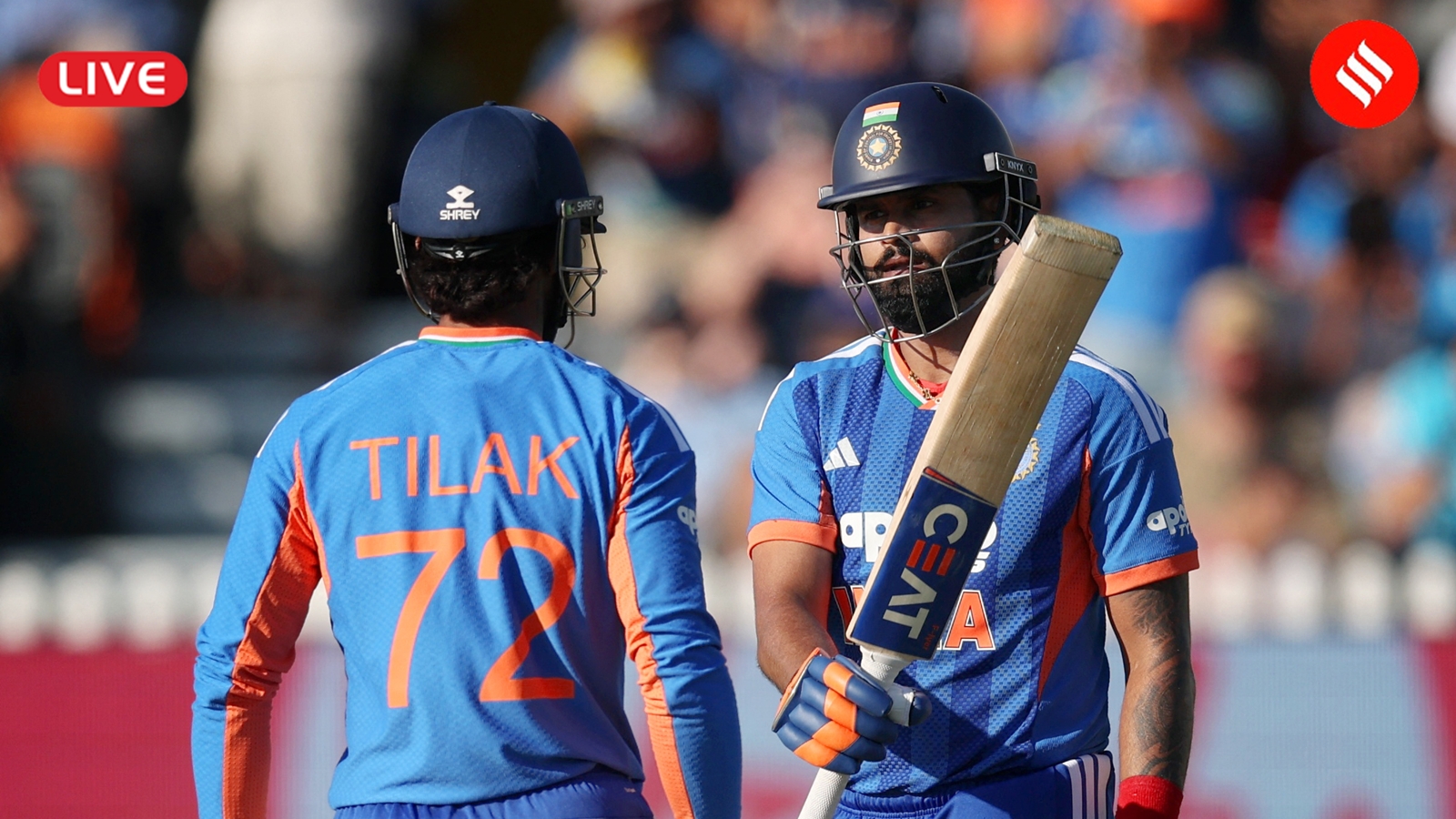 India vs England 4th T20I Live Score: IND take on ENG in must-win match. (ANI Photo)