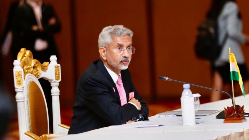 External Affairs minister S Jaishankar