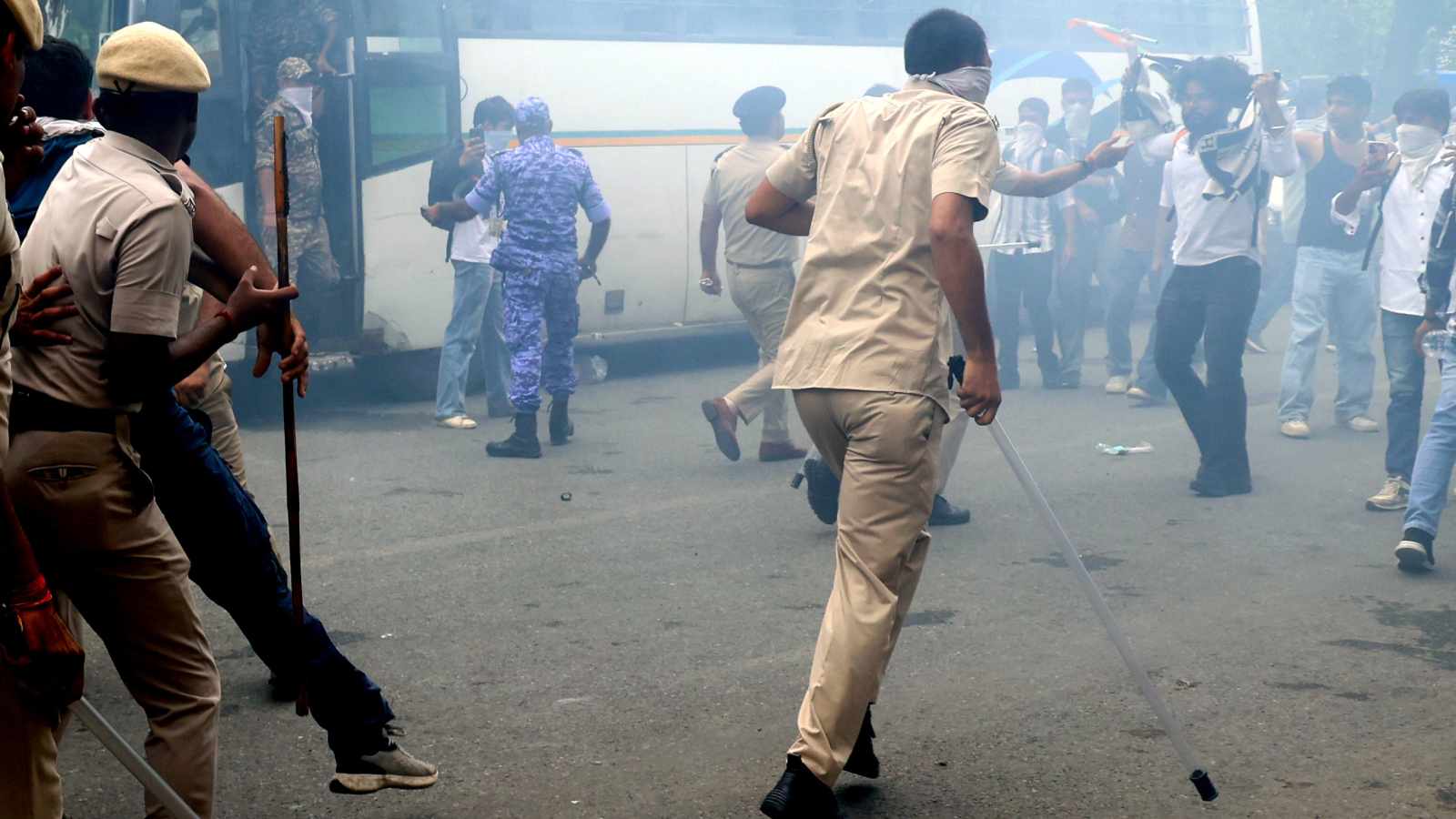 RAF man fired ‘anti-riot gun’ twice at protesters on orders of senior Delhi cop