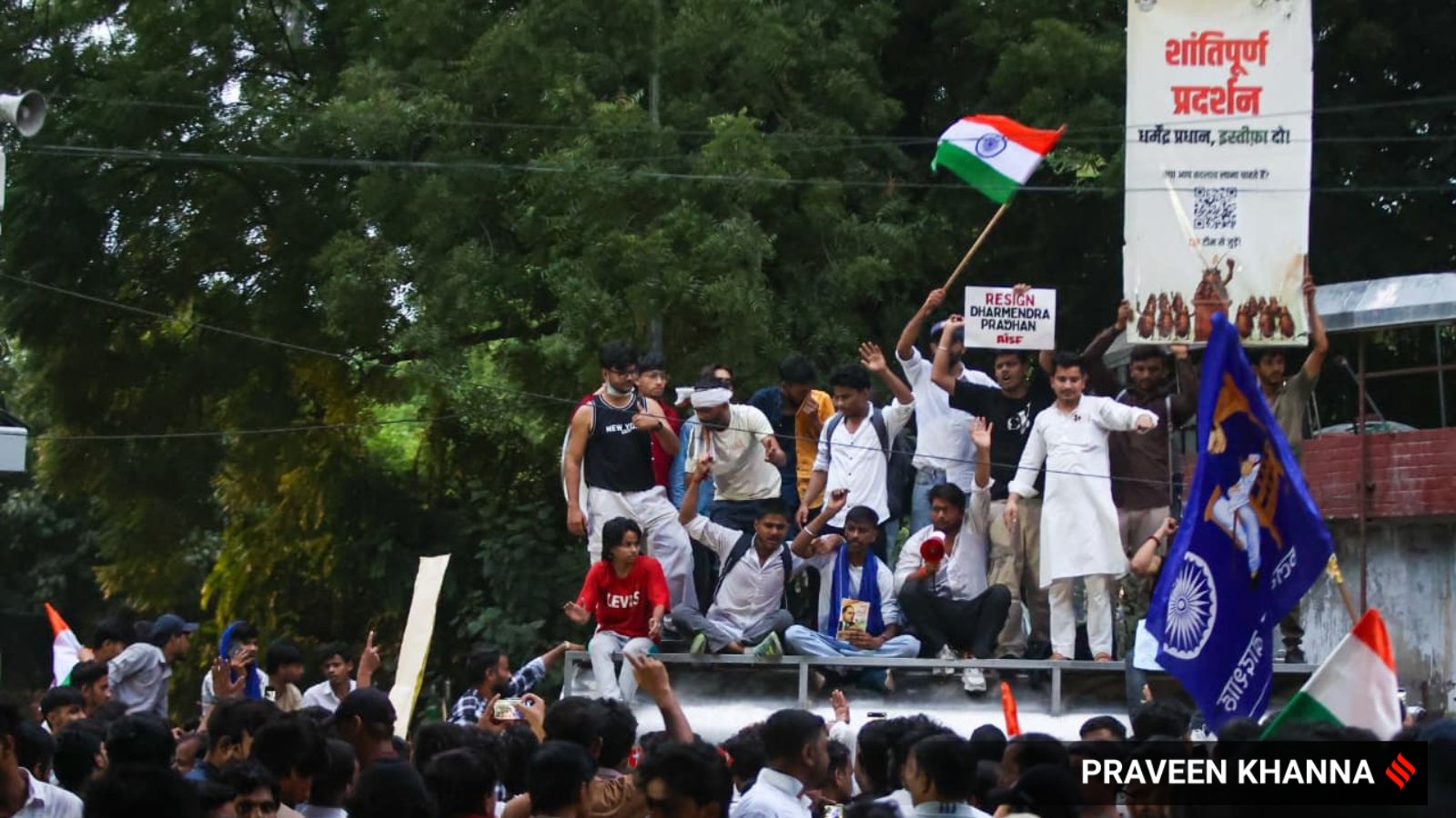 CJP Protest Live News: Over 8,000 at Delhi protest, cops tell CJP ‘government ready to talk’