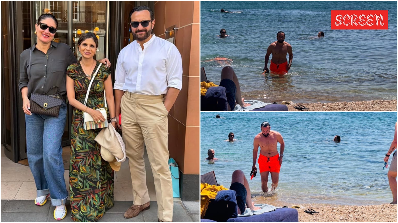 Kareena Kapoor gushes over ‘hot husband’ Saif Ali Khan during summer vacation | Bollywood News