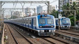 Kavach 5.0 under development for Mumbai local trains to enhance safety (Image generated using AI)