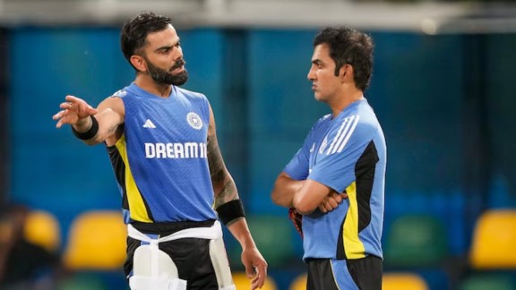 Asked if he had become a bridge between Kohli and Gambhir, India batting coach Kotak dismissed the suggestion. (PTI photo)