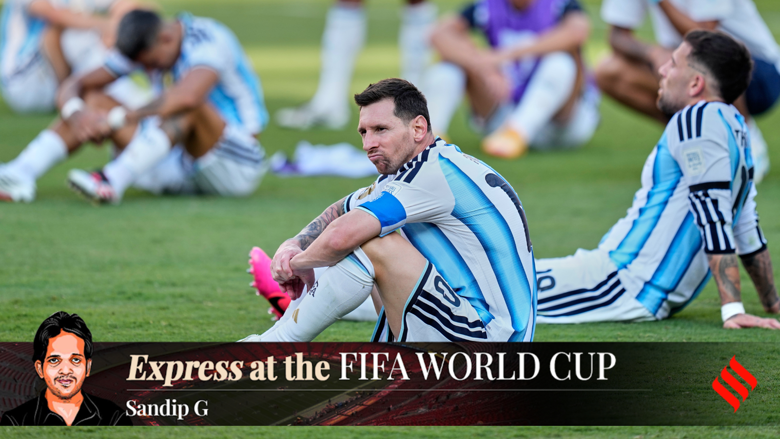 Sun sets on World Cup football’s greatest career as Messi tears drown out final