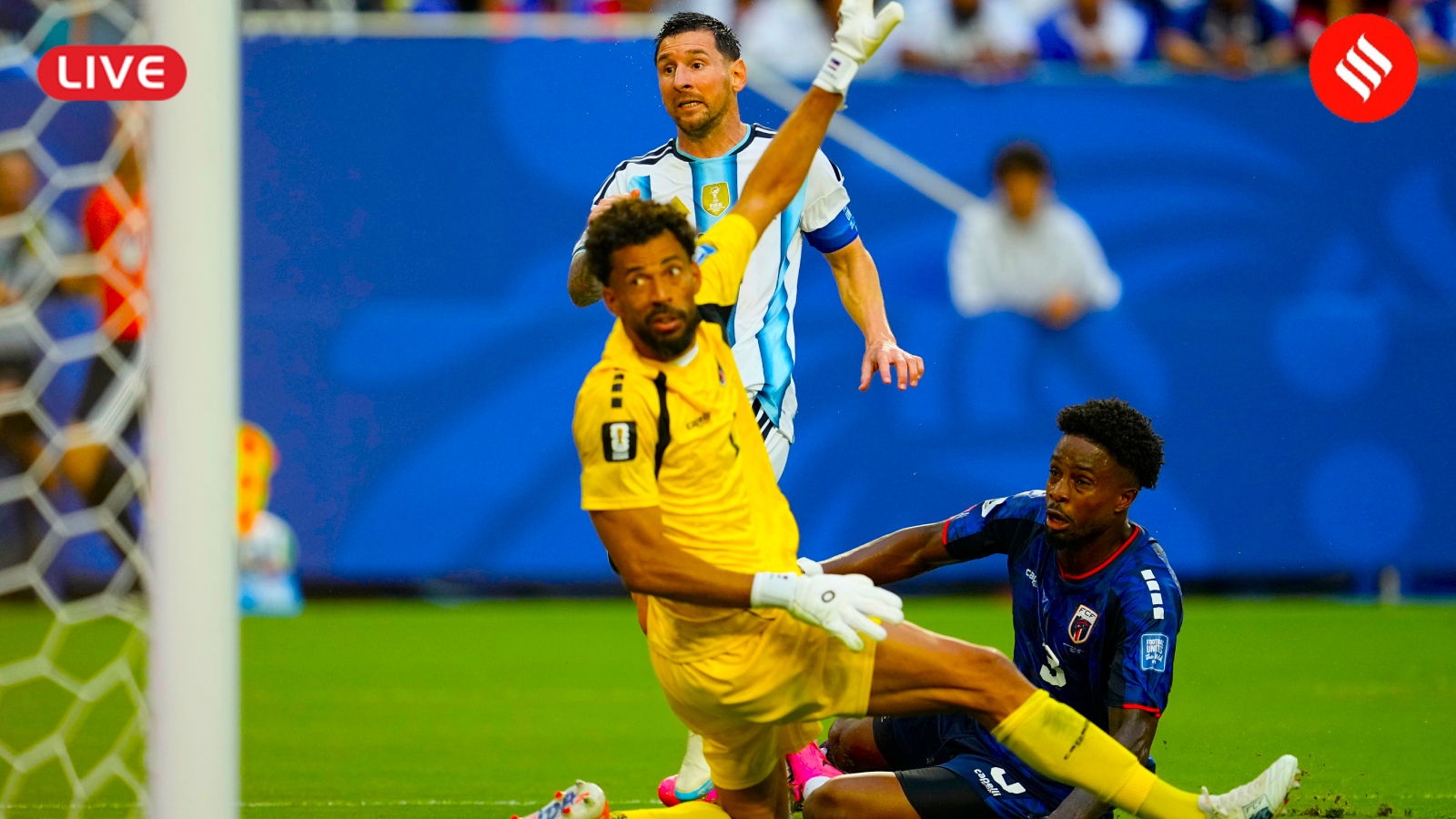  Lionel Messi has scored seven goals for Argentina so far at the World Cup. (AP Photo)