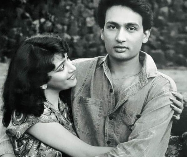 Madhuri Dixit and Shekhar Suman in Manav Hatya.