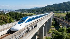Japan has approved its 500 kmph Maglev train project after years of delays, moving ahead with one of the world's fastest high-speed rail networks. (Image generated using AI)