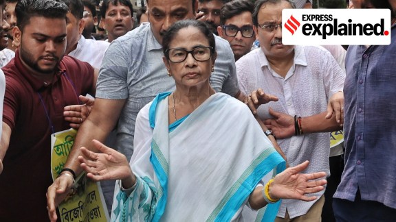 Former West Bengal Chief Minister Mamata Banerjee.