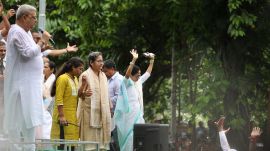 Martyr's Day rally