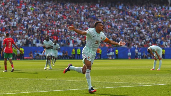 Kylian Mbappe scored his eighth goal of the tournament. (AP Photo)