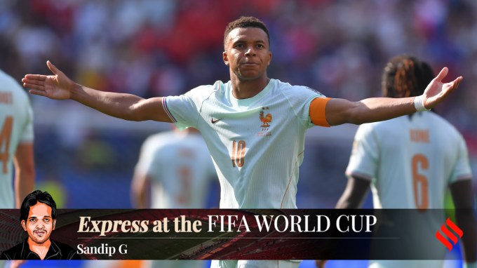 Kylian Mbappe’s goal that soothed the French nerves and broke Morocco’s belief was a stunning blend of timing and precision. (AP Photo)