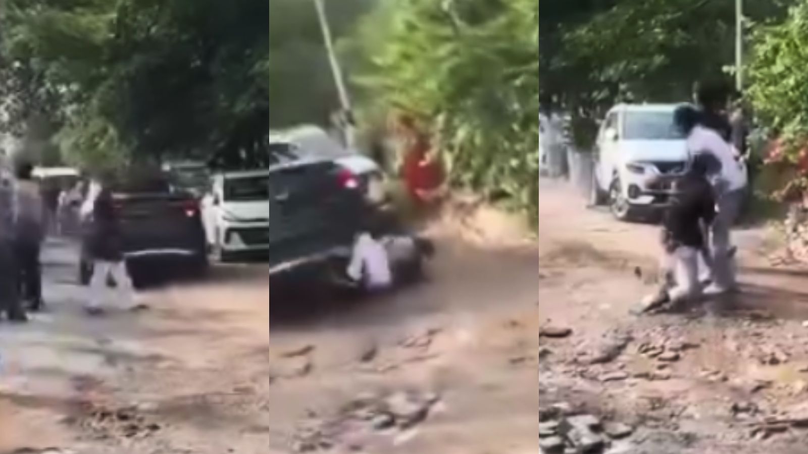 Two youths injured as speeding Mercedes hits them outside Sector 26 club; driver flees