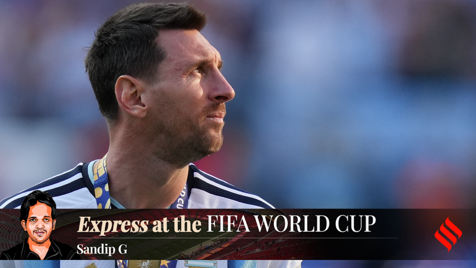 Sun sets on World Cup football’s greatest career as Messi tears drown out final