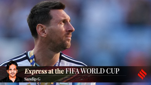 No one would crucify Messi for the defeat, he was the sole reason they reached this far, but only himself. (AP Photo)
