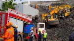 Personnel from multiple rescue agencies carry out search and rescue operations at the Waste-to-Energy plant in Moshi (Express Photo by Arul Horizon)