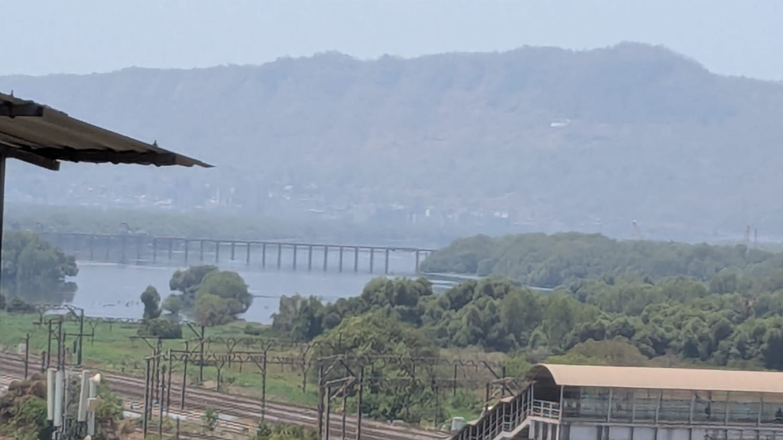 Temporary bridge for Mumbai-Ahmedabad bullet train project washed away in Thane rain