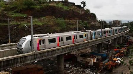 The project’s cost went up from the estimated Rs 2,356 crore to more than Rs 4,000 crore by the time the line opened in 2014.