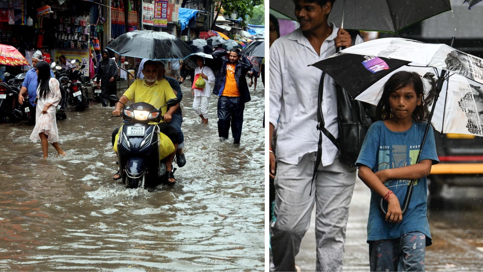 Mumbai faces heavy downpour as orange alert issued; Thane under red warning