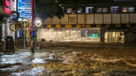 Maharashtra Chief Minister Devendra Fadnavis said a Rs 13,000-crore flood control plan covering 370 waterlogging hotspots has been sent to the Centre for approval as part of a broader infrastructure push for Mumbai. (File Photo)