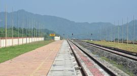 Nagaland rail connectivity: Dimapur-Kohima new railway line project 41% complete, opening by 2029 (Image: Ministry of Railways)