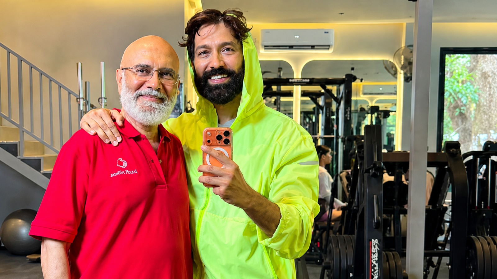 Nakuul Mehta's father works out in the gym: 'Inspired by my junior'