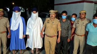 The accused in police custody. (PTI Photo)