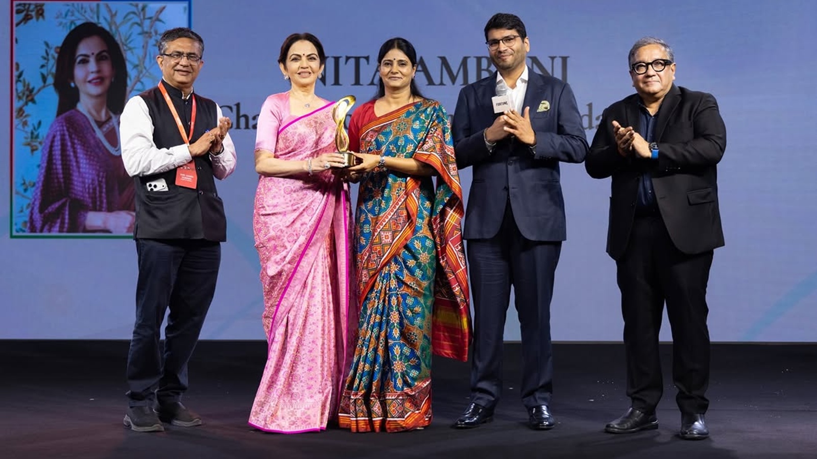 Nita Ambani Tops Fortune's Most Powerful Women List