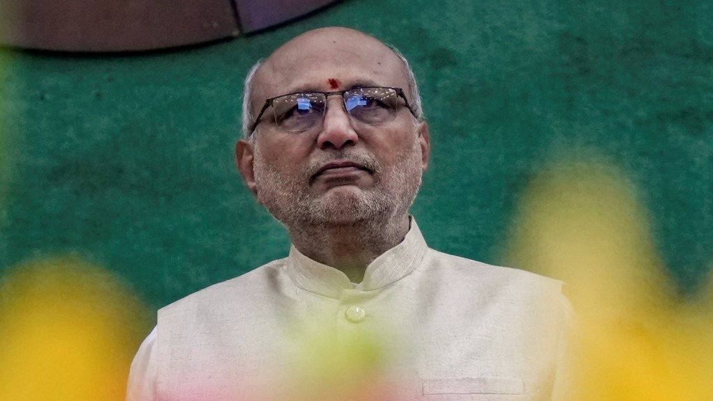 C P Radhakrishnan, C P Radhakrishnan on Elections, Rajya Sabha MPs, Rajya Sabha elections, new Rajya Sabha MPs, Indian express news, current affairs
