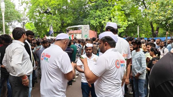 CJP Protest, Jantar Mantar (Express Photo by Swapnil Joglekar)