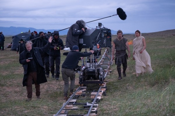 Christopher Nolan directs Matt Damon and Anne Hthaway in The Odyssey.
