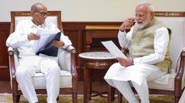 PM Modi meets Sharad Pawar
