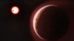LHS 1140b orbits within the habitable zone of its red dwarf star about 49 light-years from Earth. (Image: NYT)