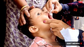 Delhi polio drive